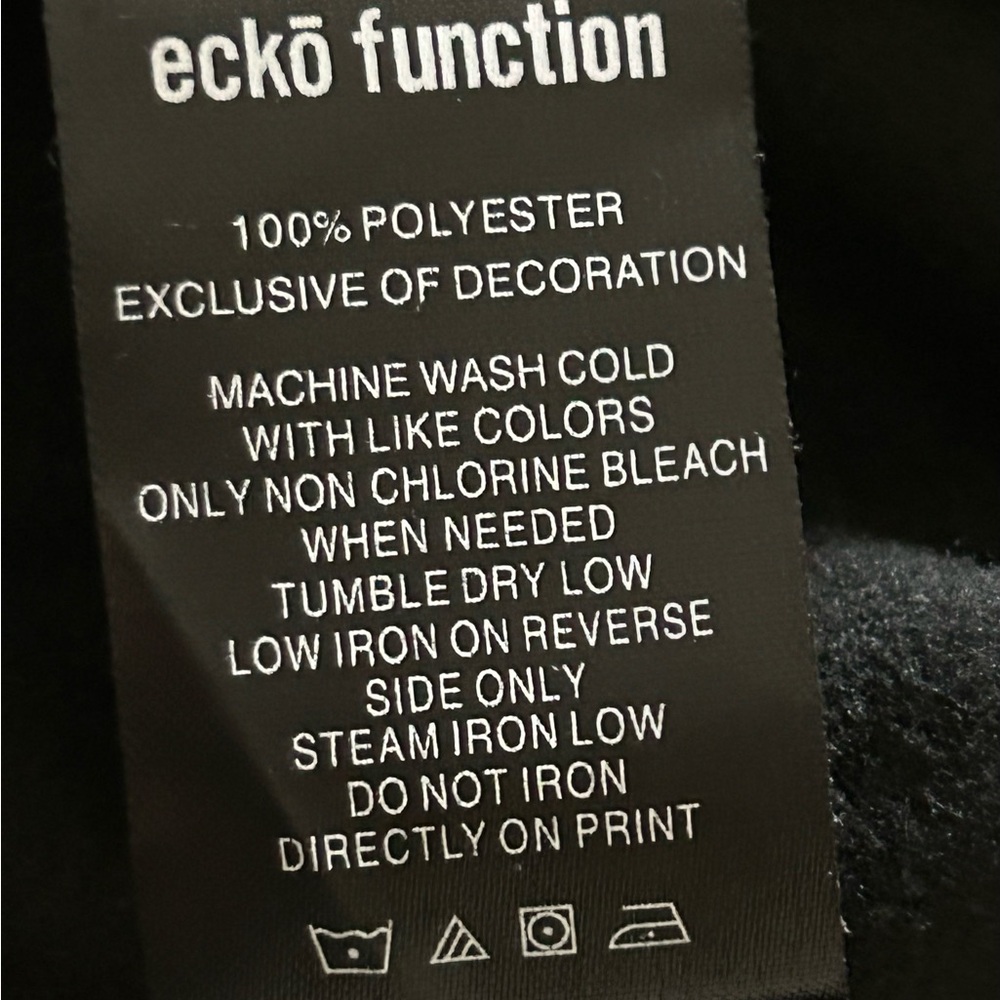 Mens Ecko Function Utility Full Zip Black Windbre… - image 5